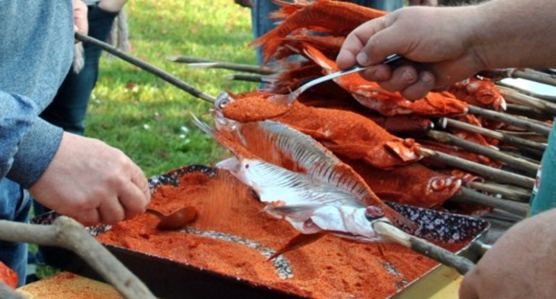 Hungary Tihany Garda fish festival